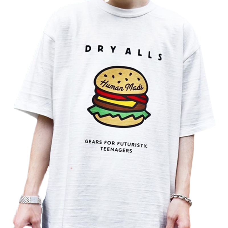 Purchase HUMAN MADE SS20 漢堡圖案印花T恤 HM20TE011