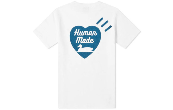 HUMAN MADE SS20 Unisex Heart Duck Print Short Sleeve T-Shirt HM19TE015 圖 2