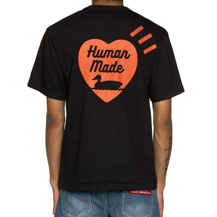 HUMAN MADE SS20 Unisex Heart Duck Print Short Sleeve T-Shirt HM19TE015 圖 7