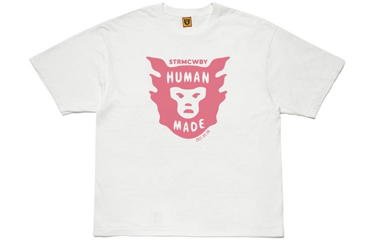 HUMAN MADE SS21 Ape Head Logo Cartoon Print Unisex T-Shirt. HM21TE0601 圖 3