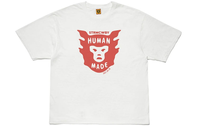 HUMAN MADE SS21 Ape Head Logo Cartoon Print Unisex T-Shirt. HM21TE0601 圖 5
