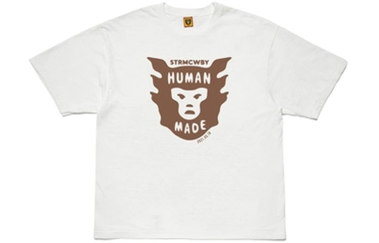 HUMAN MADE SS21 Ape Head Logo Cartoon Print Unisex T-Shirt. HM21TE0601 圖 6