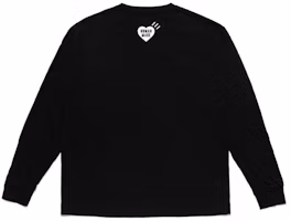 Lookbook HUMAN MADE SS21 黑色長袖鴨子印花男女款T恤 HM21CS017