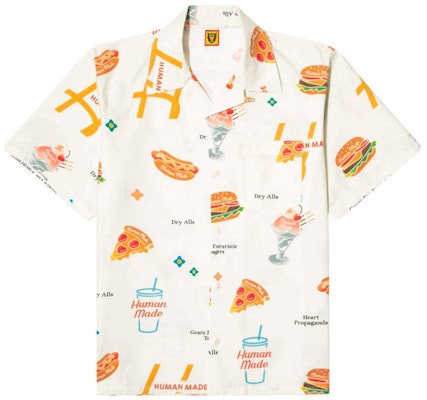 HUMAN MADE SS21 Food Print Hawaiian Short Sleeve Shirt Unisex Multi-Color HM21SH009 Buy HUMAN MADE SS21 Food Print Hawaiian Short Sleeve Shirt Unisex Multi-Color HM21SH009