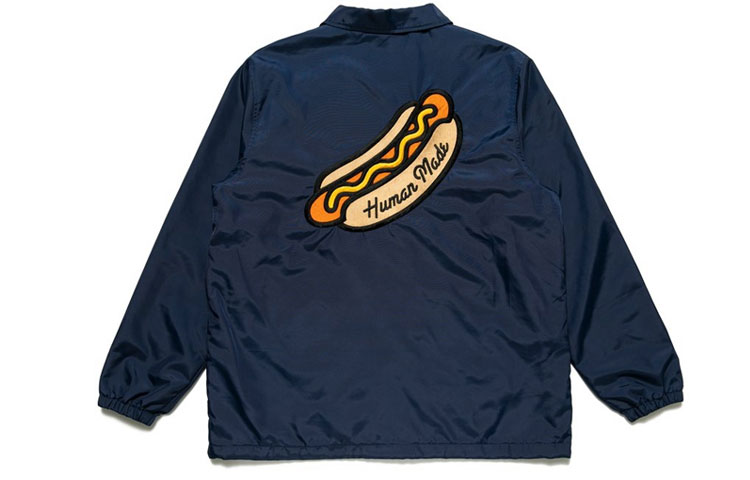 Human Made SS21 Hot Dog Embroidered Collared Jacket - HM21JK008