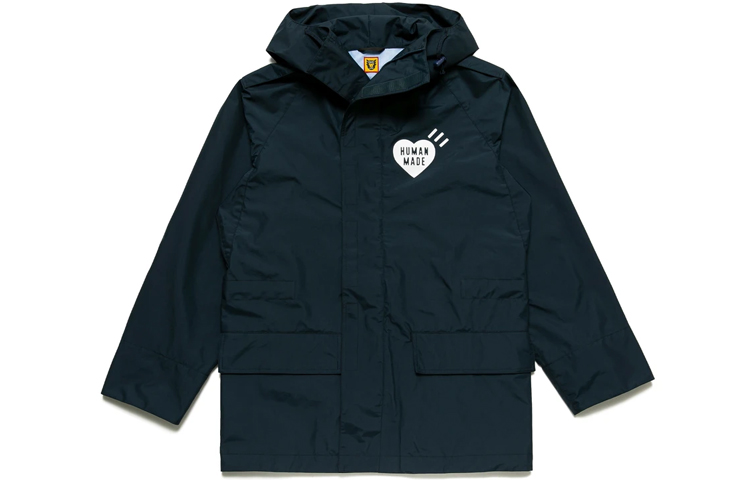 Lookbook HUMAN MADE Jaket Hoodie Tahan Air Gaya Militer SS21 Unisex HM21JK004