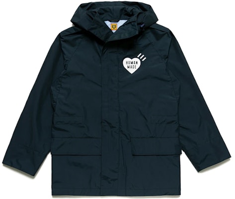 HUMAN MADE Jaket Hoodie Tahan Air Gaya Militer SS21 Unisex HM21JK004 Lookbook HUMAN MADE Jaket Hoodie Tahan Air Gaya Militer SS21 Unisex HM21JK004