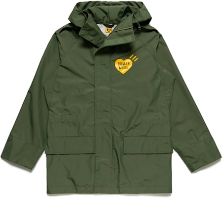 HUMAN MADE Jaket Hoodie Tahan Air Gaya Militer SS21 Unisex HM21JK004 Purchase HUMAN MADE Jaket Hoodie Tahan Air Gaya Militer SS21 Unisex HM21JK004