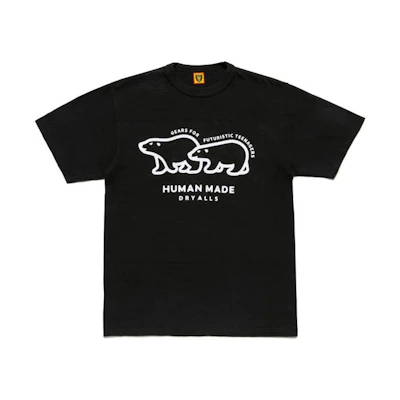 HUMAN MADE SS21 Polar Bear Graphic Unisex T-Shirt. HM21TE011