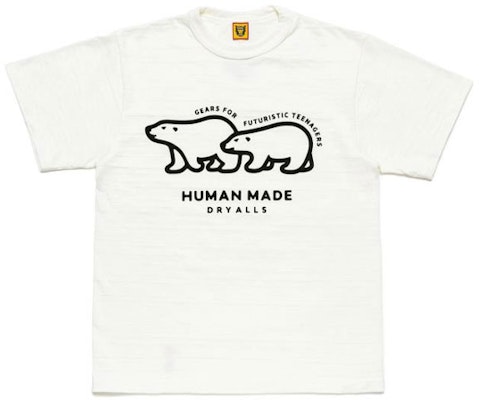 HUMAN MADE SS21 ホッキョクグマ グラフィック ユニセックス Tシャツ. HM21TE011 Purchase HUMAN MADE SS21 ホッキョクグマ グラフィック ユニセックス Tシャツ. HM21TE011
