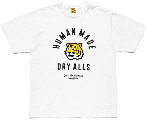 휴먼메이드 SS21 타이거 만화 그래픽 유니섹스 크루넥 티셔츠 HM20TE018 Order 휴먼메이드 SS21 타이거 만화 그래픽 유니섹스 크루넥 티셔츠 HM20TE018