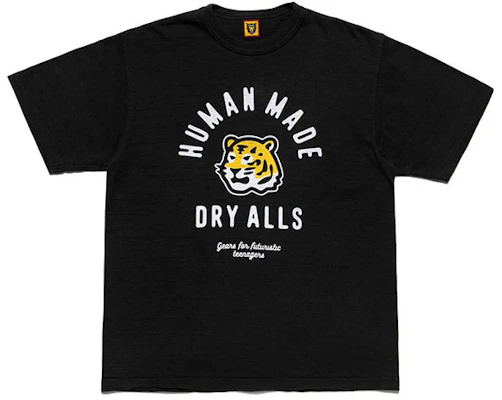 휴먼메이드 SS21 타이거 만화 그래픽 유니섹스 크루넥 티셔츠 HM20TE018 Shop 휴먼메이드 SS21 타이거 만화 그래픽 유니섹스 크루넥 티셔츠 HM20TE018