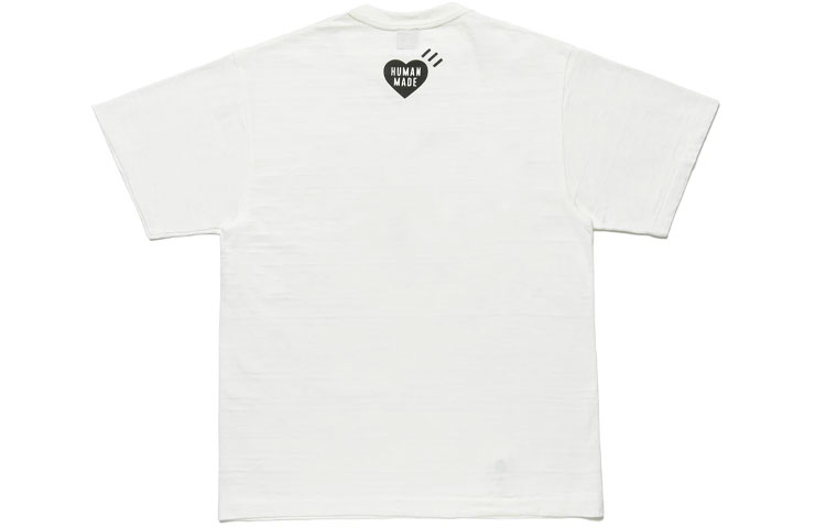 Lookbook 휴먼메이드 SS21 타이거 그래픽 프린트 유니섹스 반팔 크루넥 티셔츠 HM21TE009