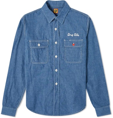 Camisa Unisex Manga Larga HUMAN MADE SS21 Triple Flying Duck Heart HM21SH004 Order Camisa Unisex Manga Larga HUMAN MADE SS21 Triple Flying Duck Heart HM21SH004