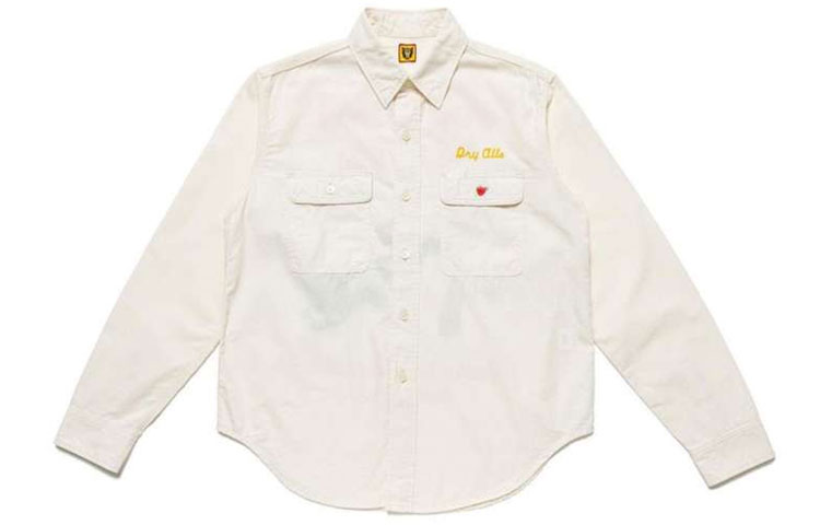 Shop Camisa Unisex Manga Larga HUMAN MADE SS21 Triple Flying Duck Heart HM21SH004