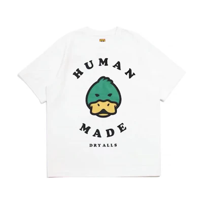 HUMAN MADE SS22 Cartoon Graphic Print T-Shirt HM23TE018
