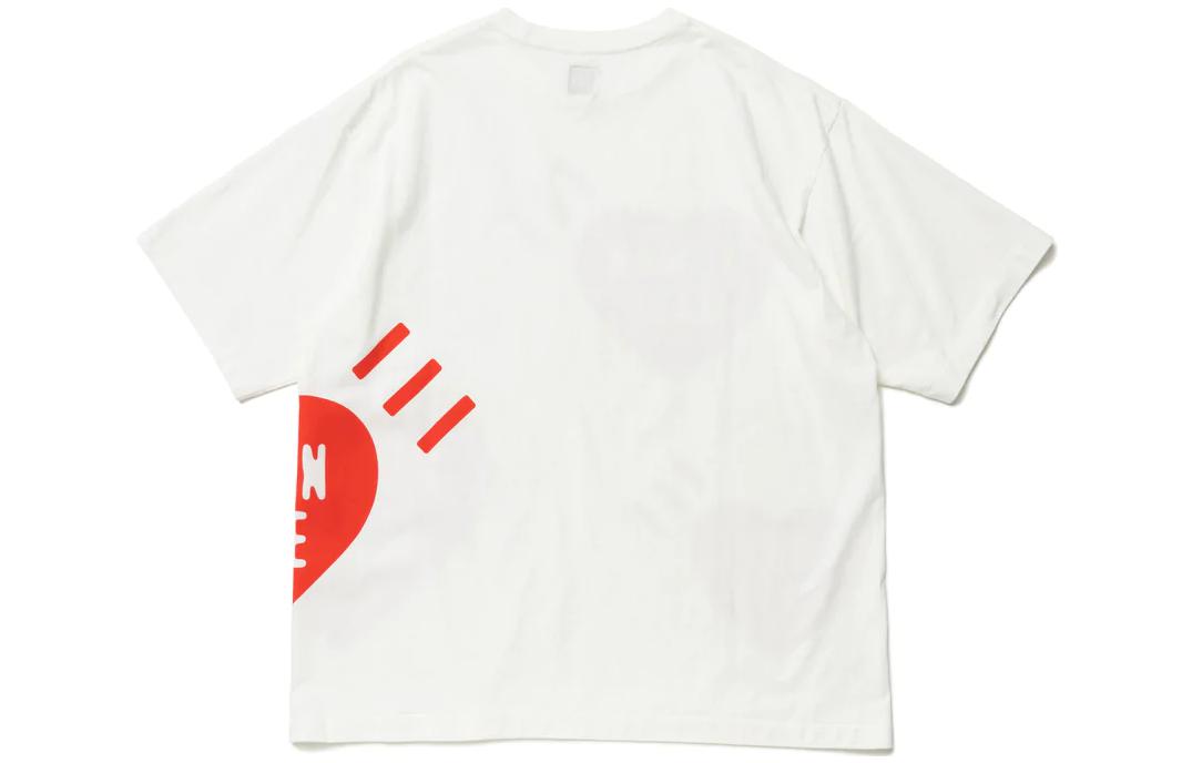 Lookbook HUMAN MADE SS22 Alphabet Heart Print Loose-Fit Unisex Tee HM23TE024