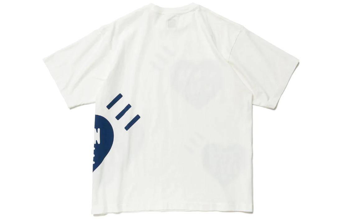 Purchase HUMAN MADE SS22 Alphabet Heart Print Loose-Fit Unisex Tee HM23TE024