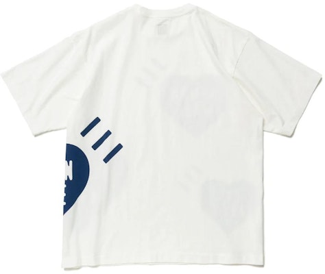 HUMAN MADE SS22 Alphabet Heart Print Loose-Fit Unisex Tee HM23TE024 Purchase HUMAN MADE SS22 Alphabet Heart Print Loose-Fit Unisex Tee HM23TE024