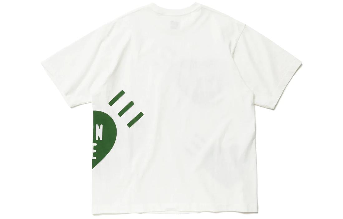 Sizing HUMAN MADE SS22 Alphabet Heart Print Loose-Fit Unisex Tee HM23TE024