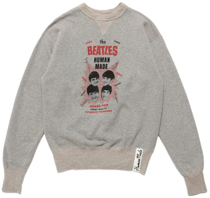 Human Made SS22 Sweatshirt Abu-Abu Unisex dengan Desain Grafis. HM23CS008 Buy Human Made SS22 Sweatshirt Abu-Abu Unisex dengan Desain Grafis. HM23CS008