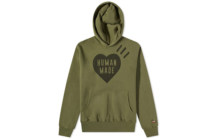 HUMAN MADE SS22 Heart Logo Hoodie Unisex Pullover Sweatshirt. HM23CS004 圖 4