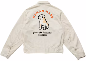 Purchase HUMAN MADE SS22 拉布拉多刺绣工装夹克 男女同款 HM23JK004