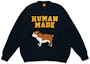 Order HUMAN MADE SS22 Logo Dog Crewneck Knit Sweater Unisex. HM23CS001