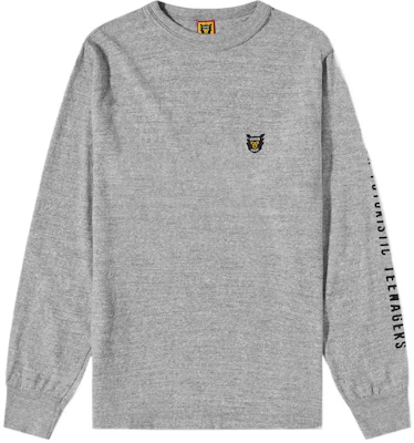 Human Made SS22 Logo Bordir Pullover Sweatshirt Abu-abu Pria HM23CS016 Order Human Made SS22 Logo Bordir Pullover Sweatshirt Abu-abu Pria HM23CS016