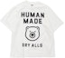 Order 휴먼메이드 SS22 솔리드 컬러 카툰 그래픽 프린트 티셔츠 남성용. HM23TE015