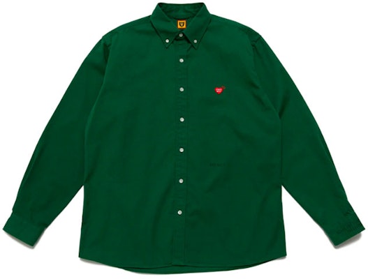 HUMAN MADE SS22 Solid Color Loose Fit Button-Up Long Sleeve Shirt . HM23SH001 Buy HUMAN MADE SS22 Solid Color Loose Fit Button-Up Long Sleeve Shirt . HM23SH001