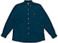 Order HUMAN MADE SS22 Solid Color Loose Fit Button-Up Long Sleeve Shirt . HM23SH001