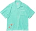 Shop HUMAN MADE SS22 Unisex Short Sleeve Button-Up Shirt with Collar. HM23SH019