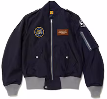 Order HUMAN MADE SS22 Jaket Varsity Satin Motif Harimau Yokosuka Bomber HM23JK002