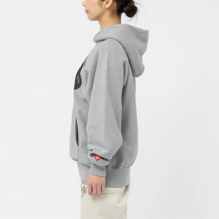 Details for HUMAN MADE SS23 棕熊标志印花连帽衫男女同款。 HM25CS005