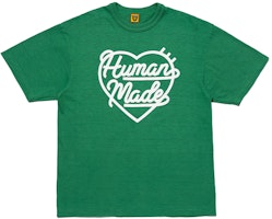 HUMAN MADE SS23 Camping Heart Logo Graphic Tee Unisex Short Sleeve HM25CS038 HUMAN MADE SS23 Camping Heart Logo Graphic Tee Unisex Short Sleeve HM25CS038