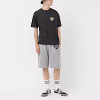 Shop HUMAN MADE SS23 Camping Series Heart Logo Graphic Tee Unisex Short Sleeve. HM26TE011