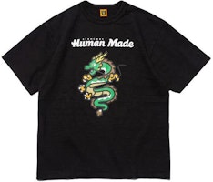 HUMAN MADE SS23 China Pop-up Exclusive Dragon Print Black Unisex T-Shirt. HM25CS333 HUMAN MADE SS23 China Pop-up Exclusive Dragon Print Black Unisex T-Shirt. HM25CS333