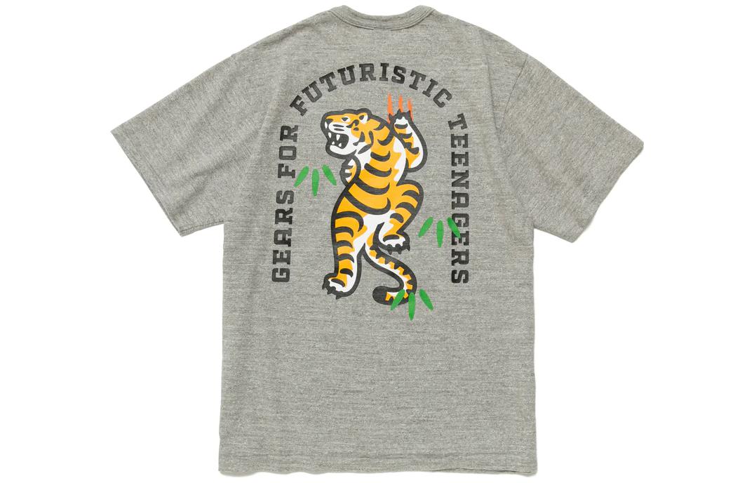 Order HUMAN MADE SS23 經典虎標誌印花男女通用T恤。 HM25CS041