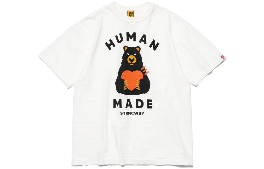 Order HUMAN MADE SS23 裂纹图案宽松版型男女同款短袖T恤。 HM25TE014