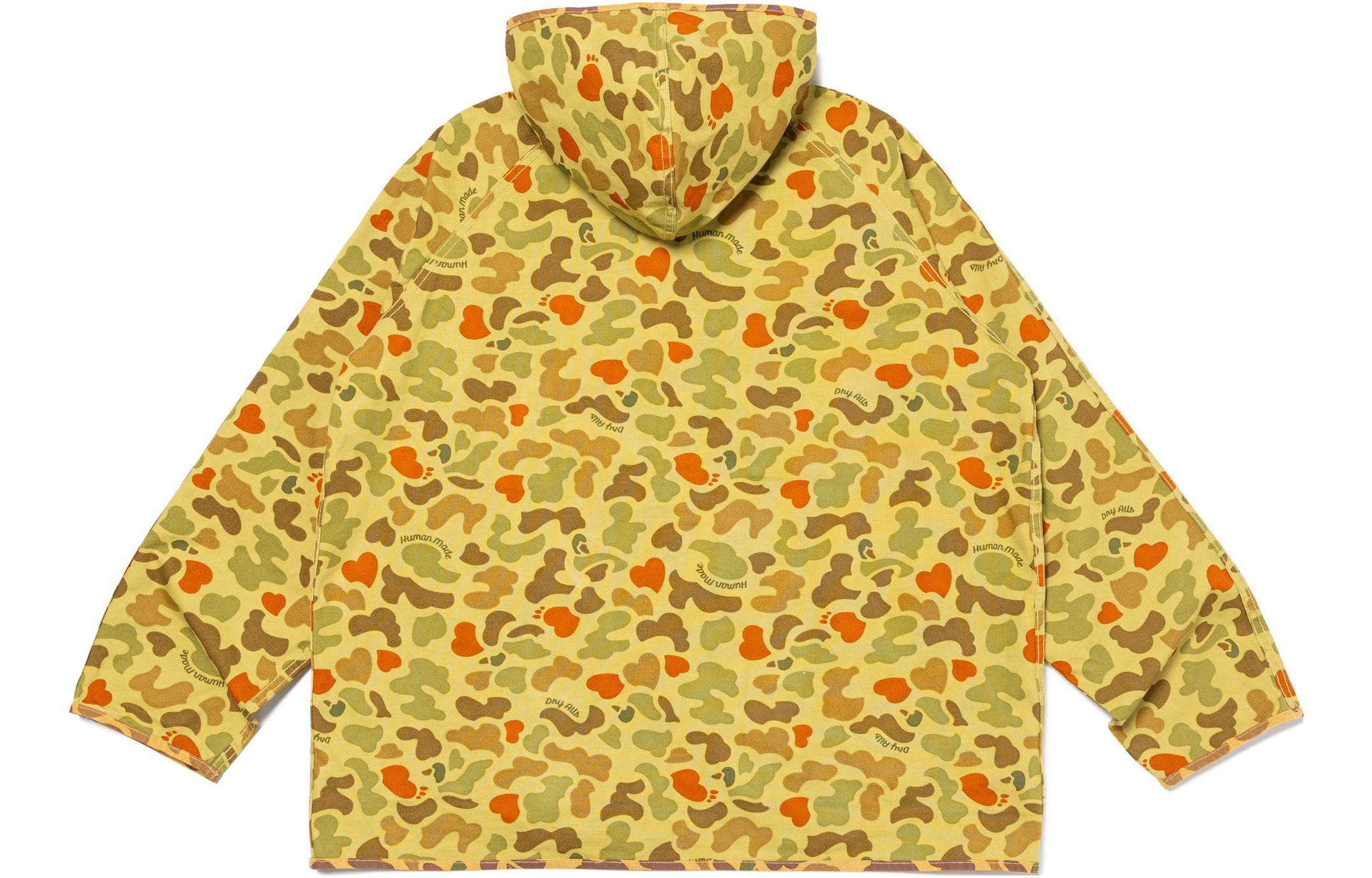 HUMAN MADE SS23 Duck Camo Reversible Military Hoodie Jacket Olive Green Unisex HM26JK020 圖 3