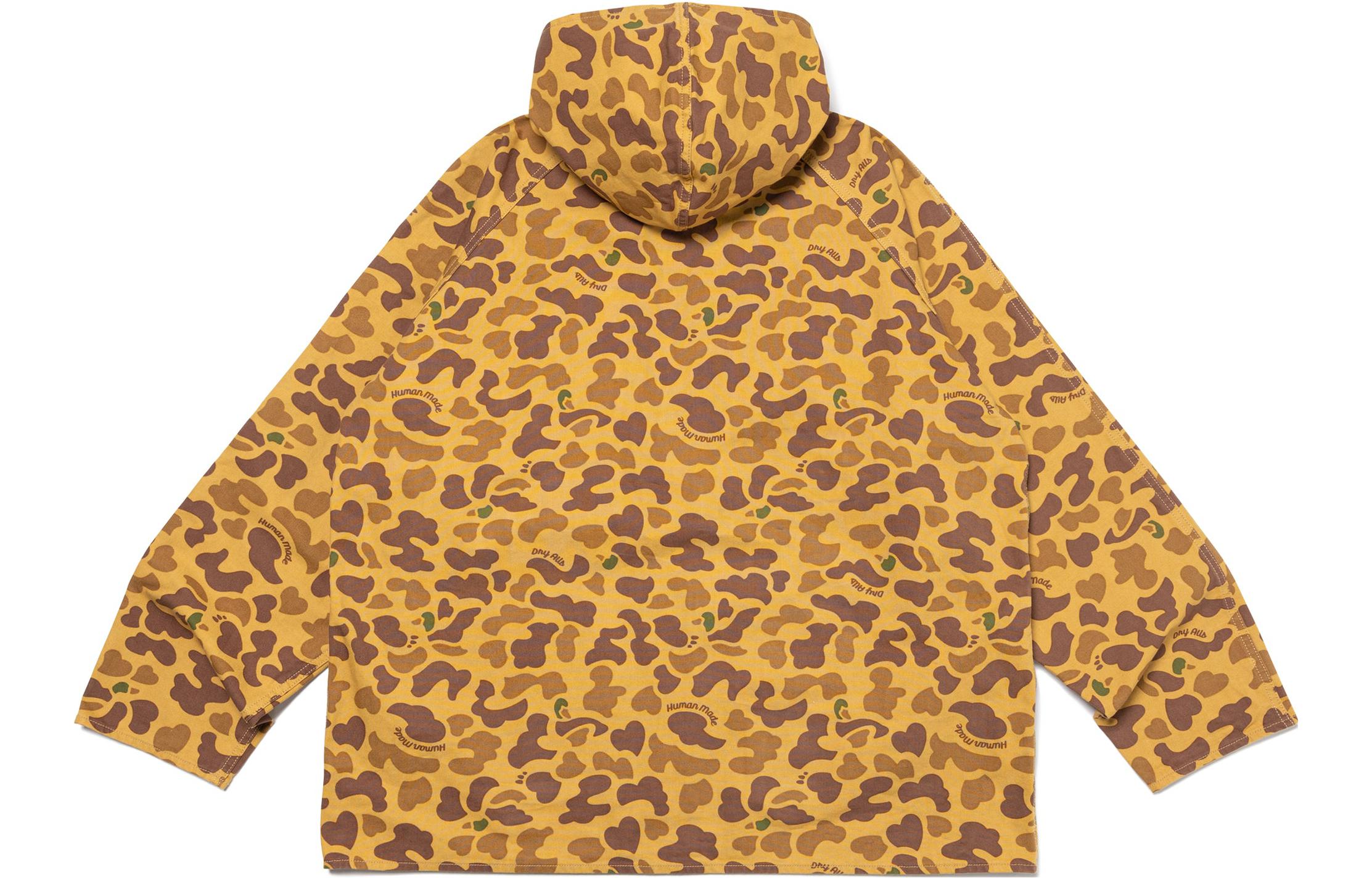 HUMAN MADE SS23 Duck Camo Reversible Military Hoodie Jacket Olive Green Unisex HM26JK020 圖 5