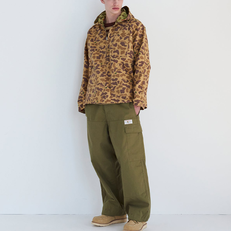 HUMAN MADE SS23 Duck Camo Reversible Military Hoodie Jacket Olive Green Unisex HM26JK020 圖 6