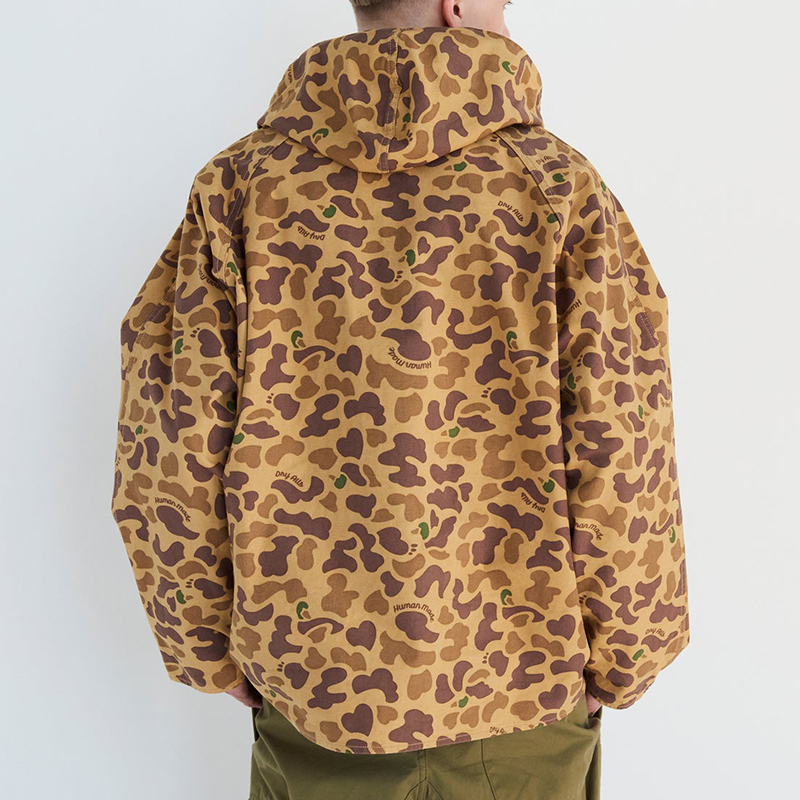 HUMAN MADE SS23 Duck Camo Reversible Military Hoodie Jacket Olive Green Unisex HM26JK020 圖 8