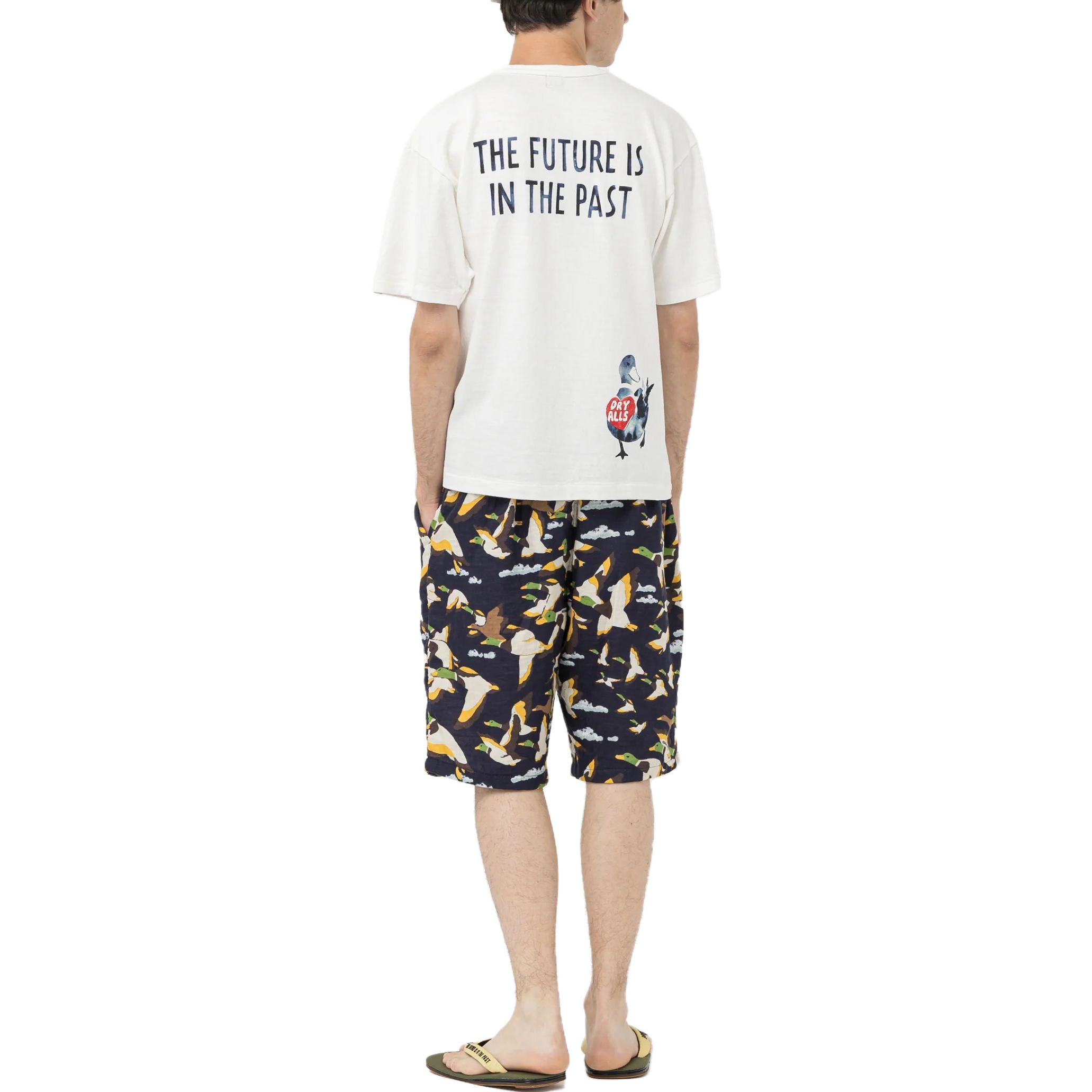 Purchase 휴먼 메이드 SS23 오리 그래픽 유니섹스 화이트 티. HM25TE022