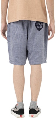 HUMAN MADE 2023春夏鸭子印花抽绳短裤 男女通用 蓝色 HM25PT029 Purchase HUMAN MADE 2023春夏鸭子印花抽绳短裤 男女通用 蓝色 HM25PT029