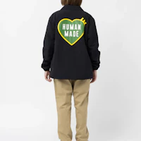 Purchase Chaqueta Coach Unisex HUMAN MADE SS23 Logo Flamenco Corazón Impreso. HM25JK027