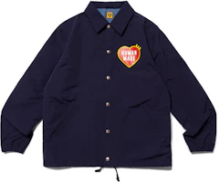 Details for Chaqueta Coach Unisex HUMAN MADE SS23 Logo Flamenco Corazón Impreso. HM25JK027