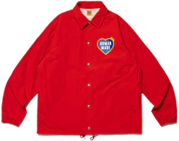 Cheap Chaqueta Coach Unisex HUMAN MADE SS23 Logo Flamenco Corazón Impreso. HM25JK027