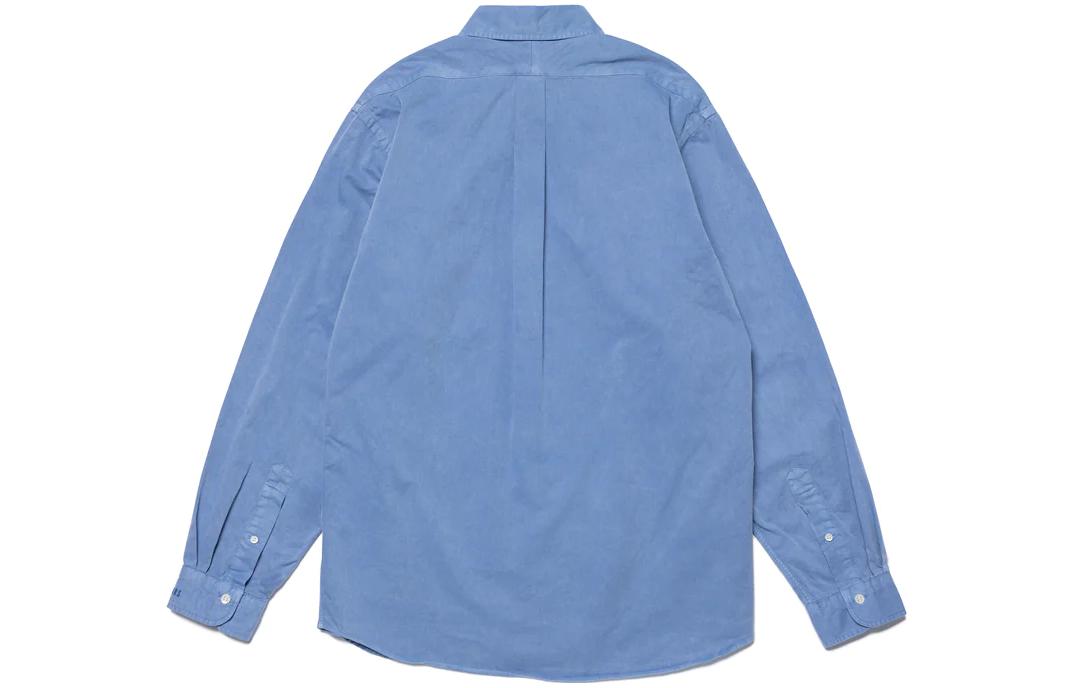 Lookbook HUMAN MADE SS23 Serie Flamingo Camisa Manga Larga Logo Bordado Unisex HM25SH011